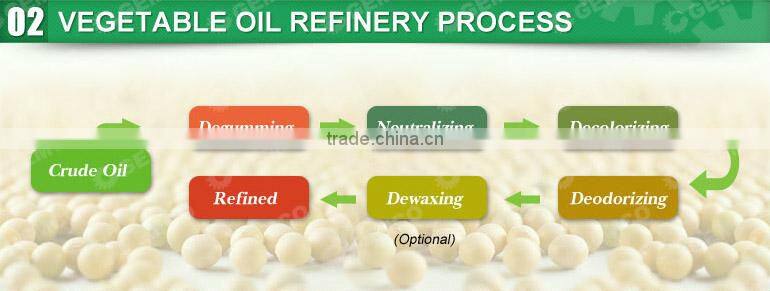 small oil refining plant/mini edible oil refinery plant