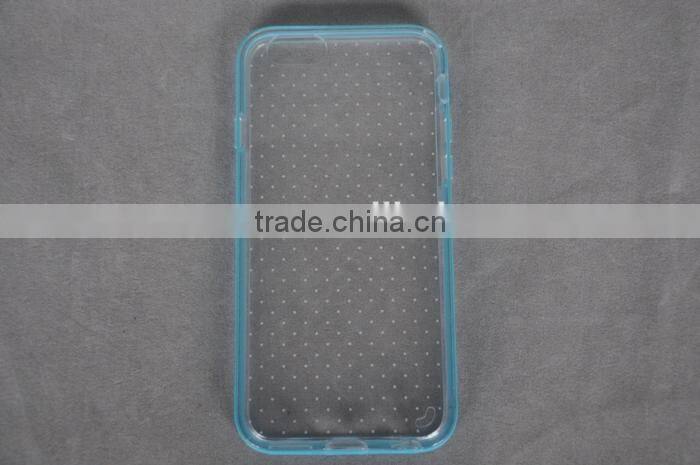 Factory price hight quality pattern case soft TPU+hard PC case for iphone 6 4.7 inch