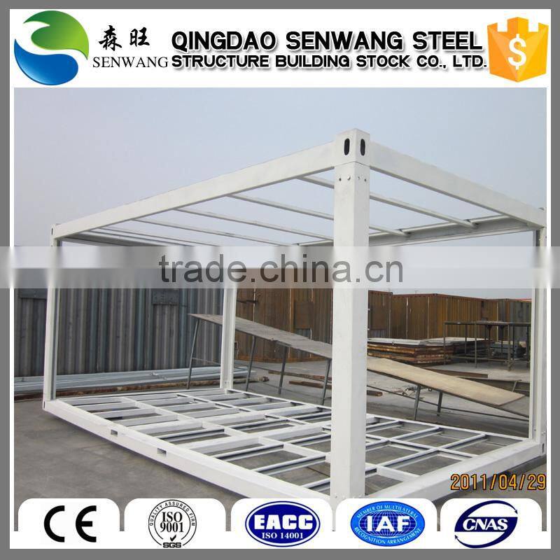 2017 newest prefab house low cost three room construction container house