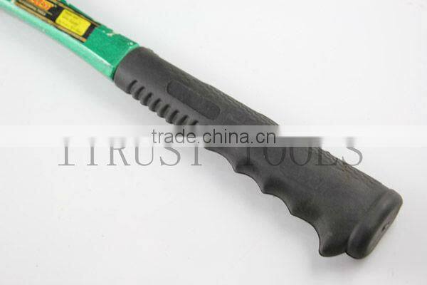 Carbon Steel Green Fiber Handle Claw Hammer HM1021