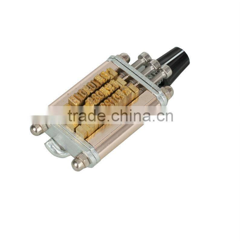 DY-8 portable manual hot color ribbon date coding machine