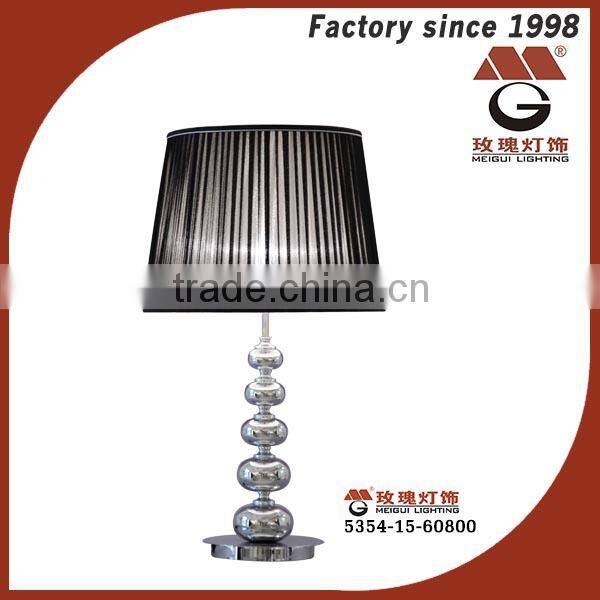 polyresin column floor lamp