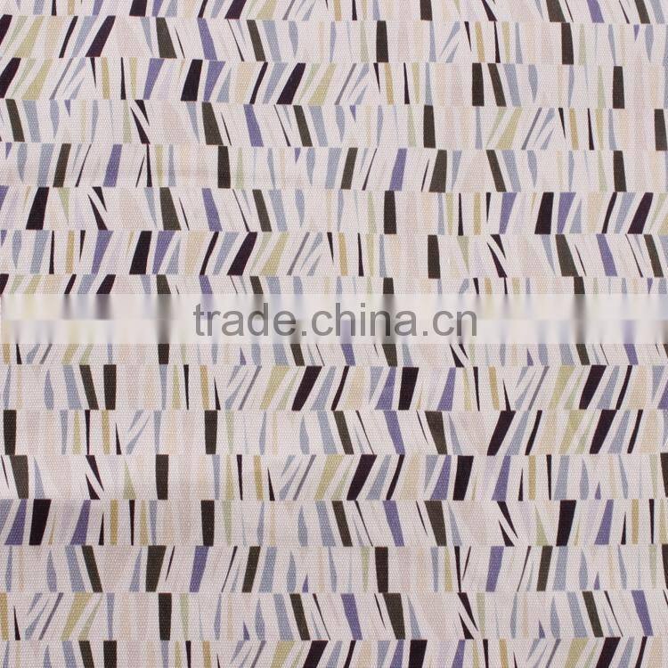 beautiful pattern printed on 100% cotton canvas woven fabric for lady shirt