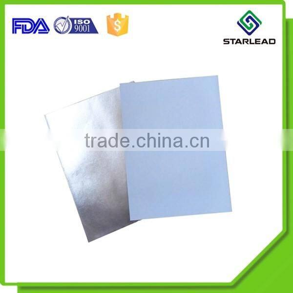 Free Sample color foil paper aluminum foil paper