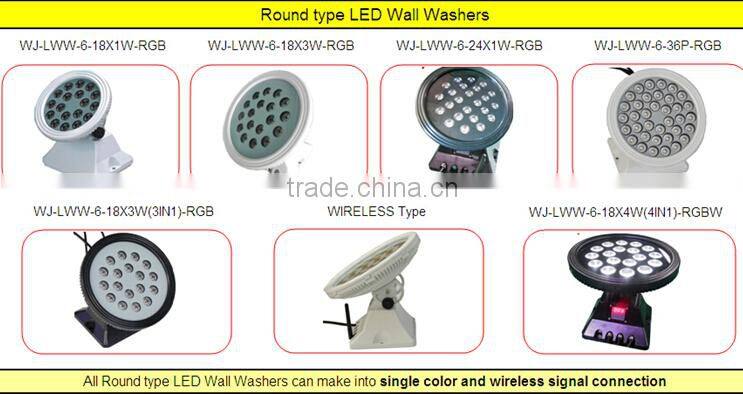 CE ROHS Approved wireless LED Wall Wash Light