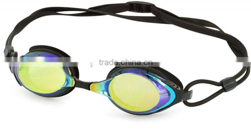 New design silicone racing competition fun advanced view racing swim goggles,competition goggles