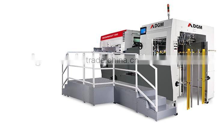 DGM TECHNOCUT Automatic flatbed die cutting and creasing machines