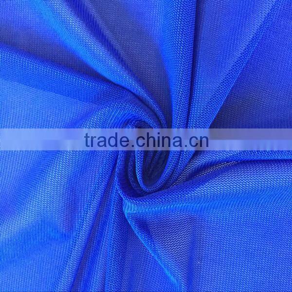 polyester spandex power net fabric Korean mesh fabric