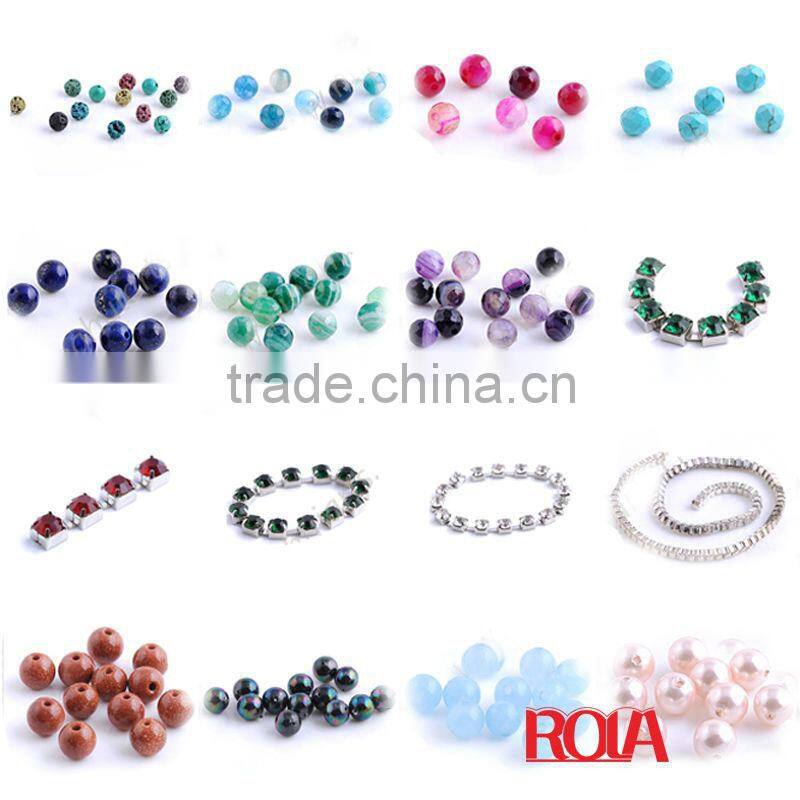 New arrivel leather cord with gemstone bracelet opal beads 1 row