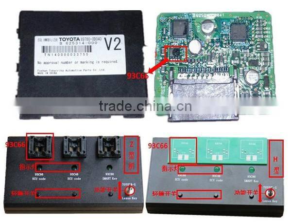 2015 Hot sale !! Promotion!! Toyota G Chip and Lexus Smart Key Maker With Full Chip Adapter,toyota smart key programmer,key prog