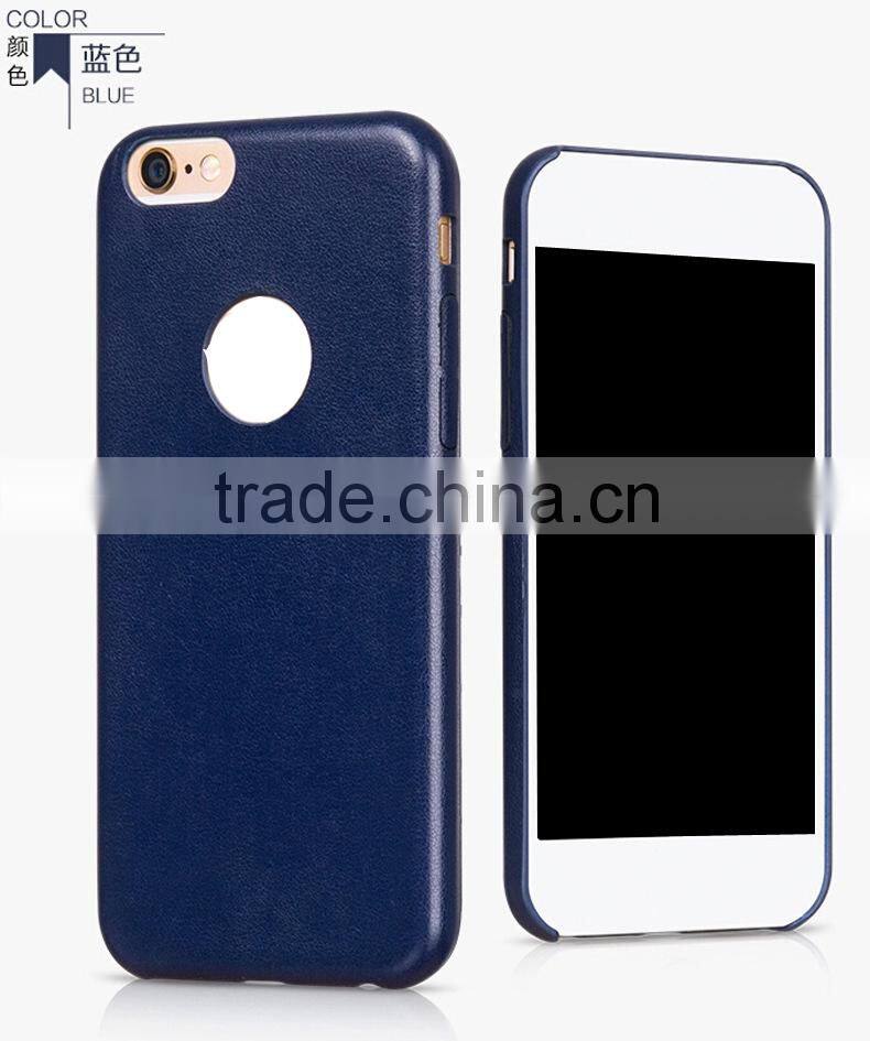 Wholesale leather design tpu cell phone case for samsung S6 Edge