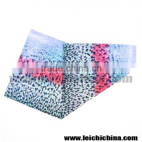 Rainbow trout skin custom bandana scarf