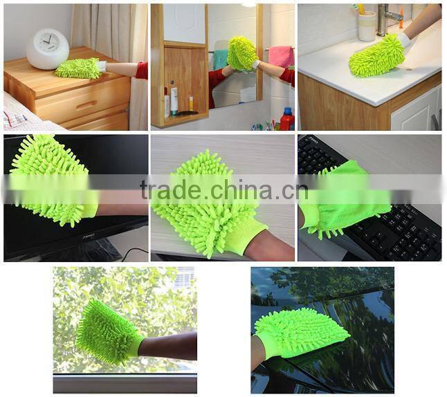 Microfiber Chenille Car Washing Glove and Mitt