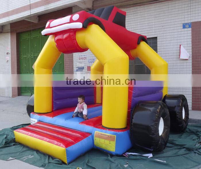 Commercial inflatable jumping bouncer car for sale