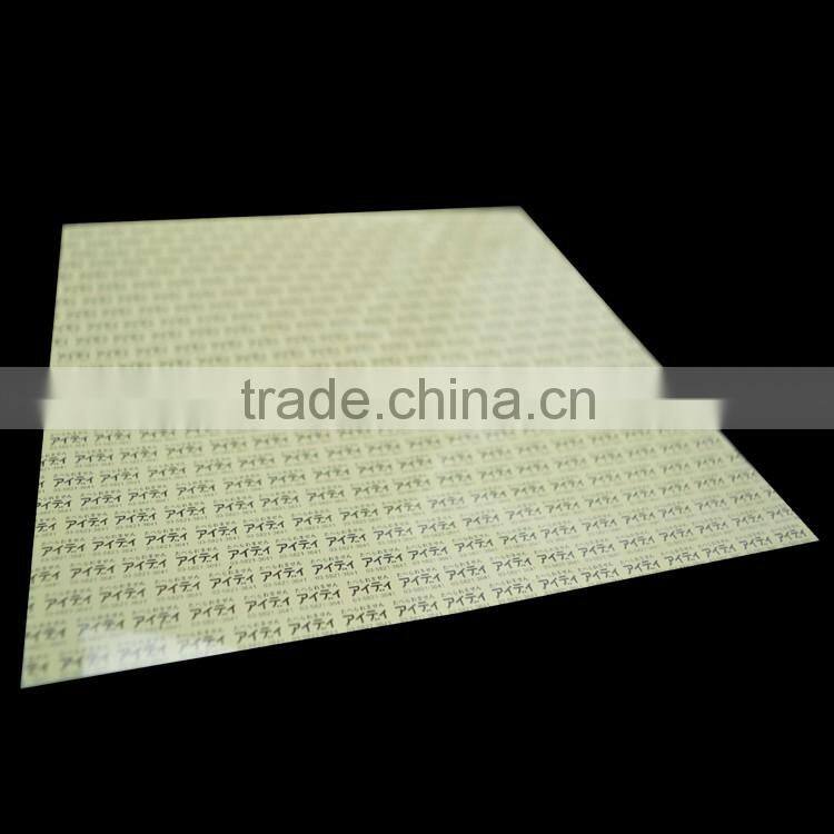 factory wholesale opp custom size packing film with custom printing