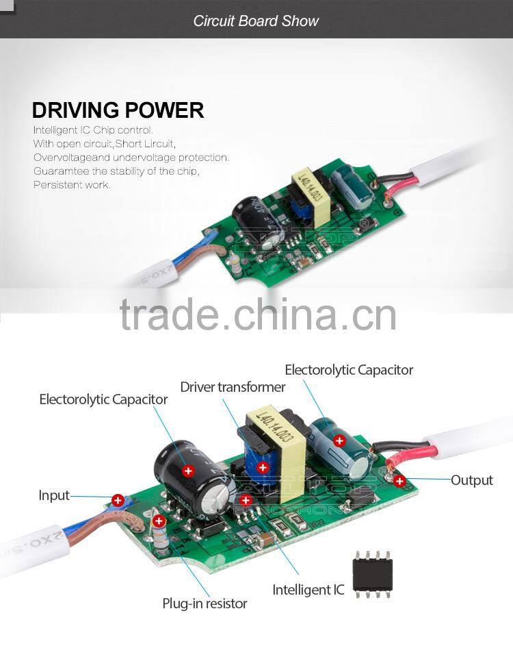 Constant current led power supply 300mA 12V 3w led driver