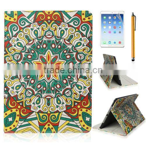Fashion Starbucks Magnetic PU Leather Stand Case For New iPad Air 5