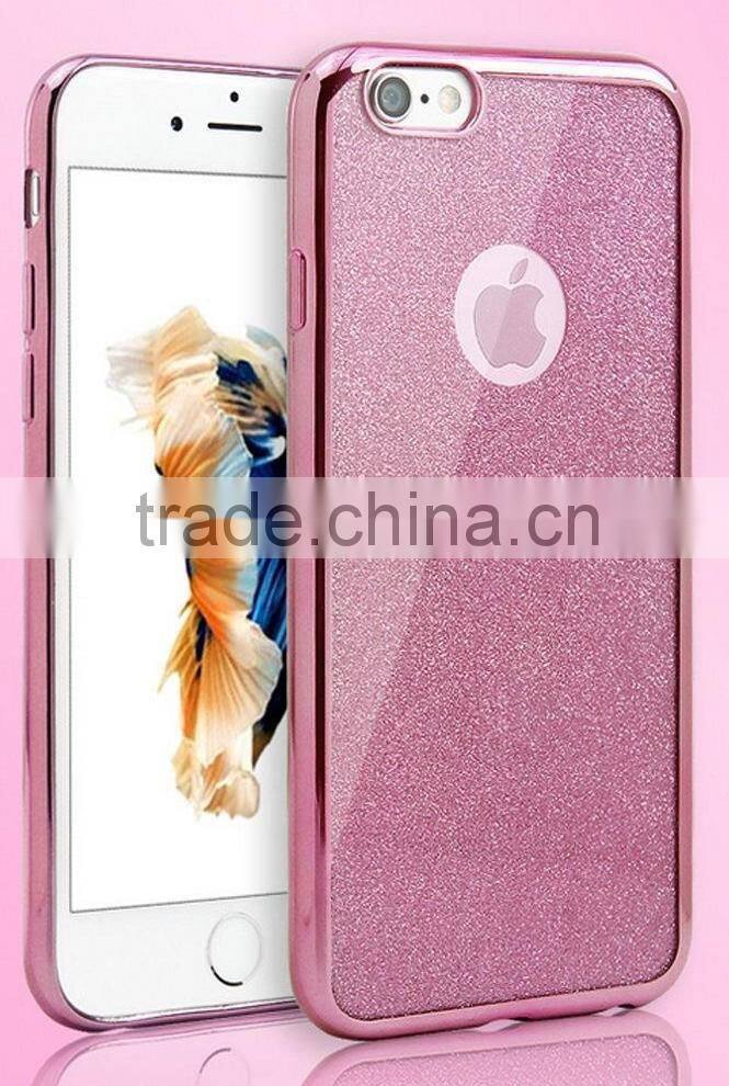Bling Silicone Glitter Shock Proof TPU Phone Case Cover For Apple iPhone & Samsung