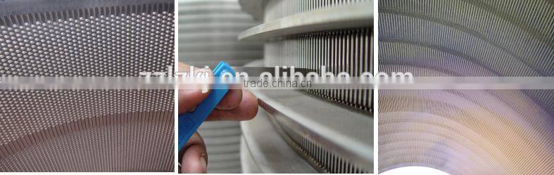 Paper making 304 stainless steel screen basket