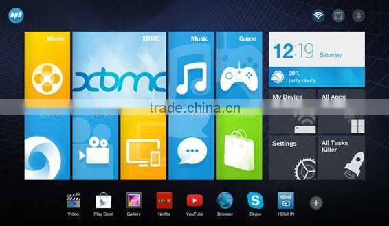 2014 Best Selling Products 3840*2160P HDMI IN Android TV Box H.265 Set Top Box Android