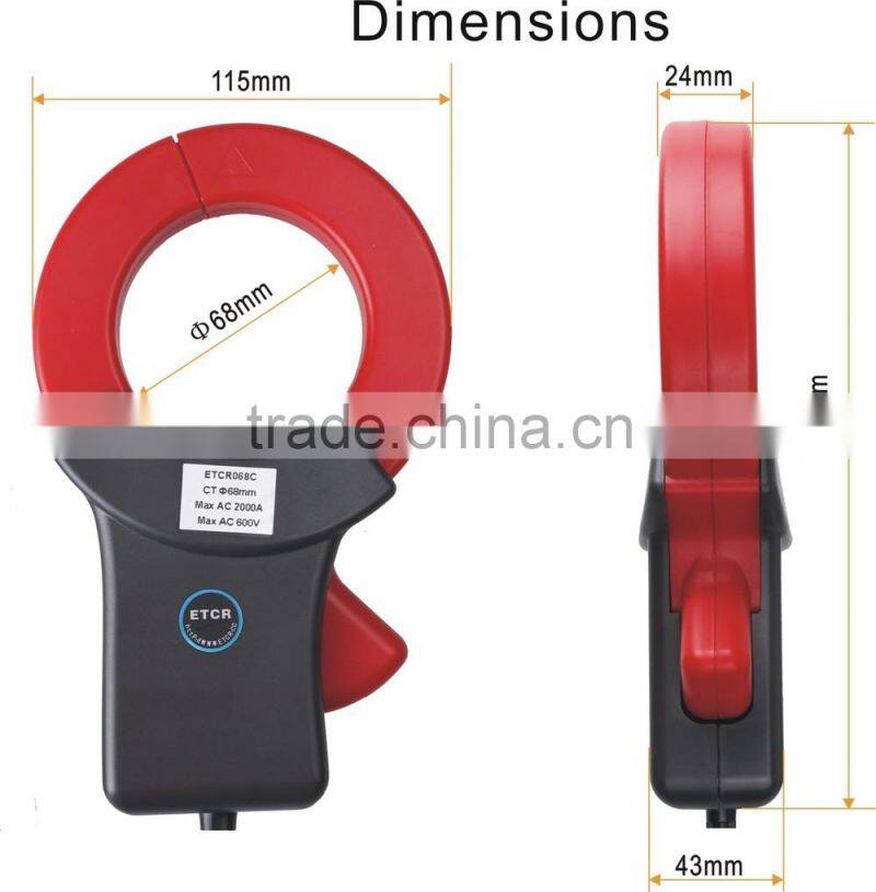 ETCR068C Clamp current sensor