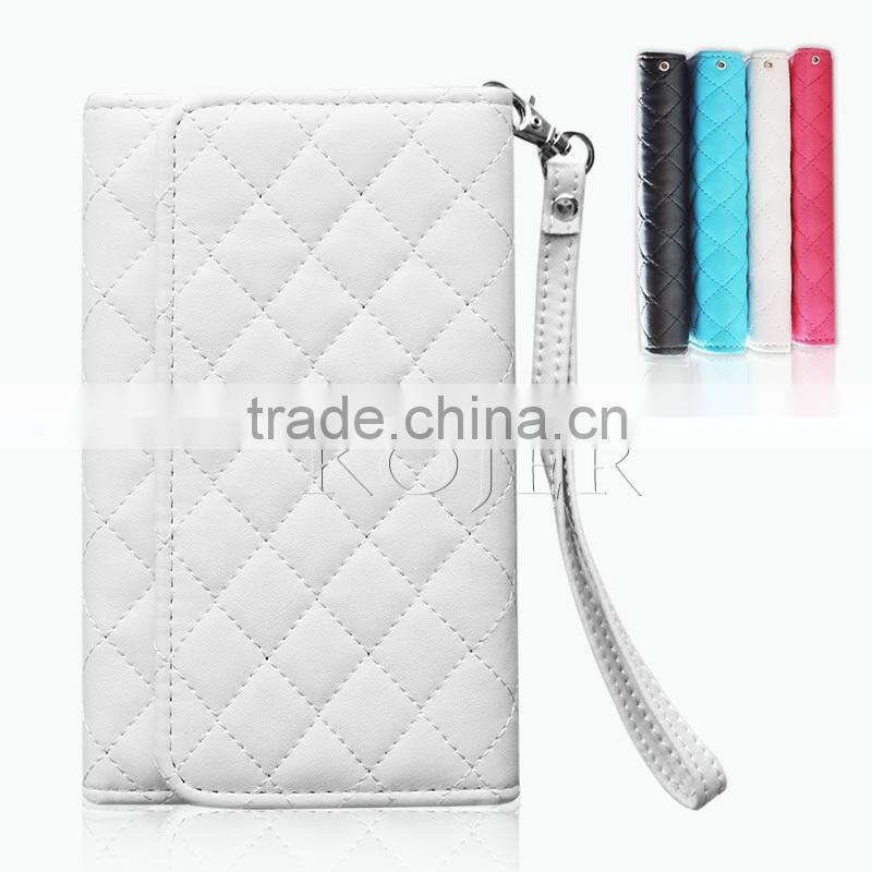 PU Smart phone wallet style leather case for iphone6