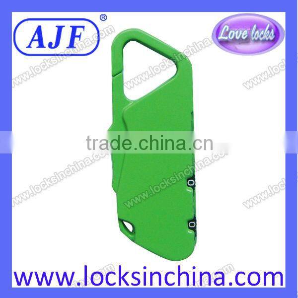 AJF best digital luggage combination bag lock for travel bag or luggage bag
