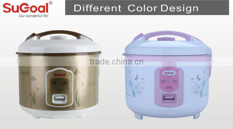 2015 SuGoal high quality stainless steel inner pot rice cooker
