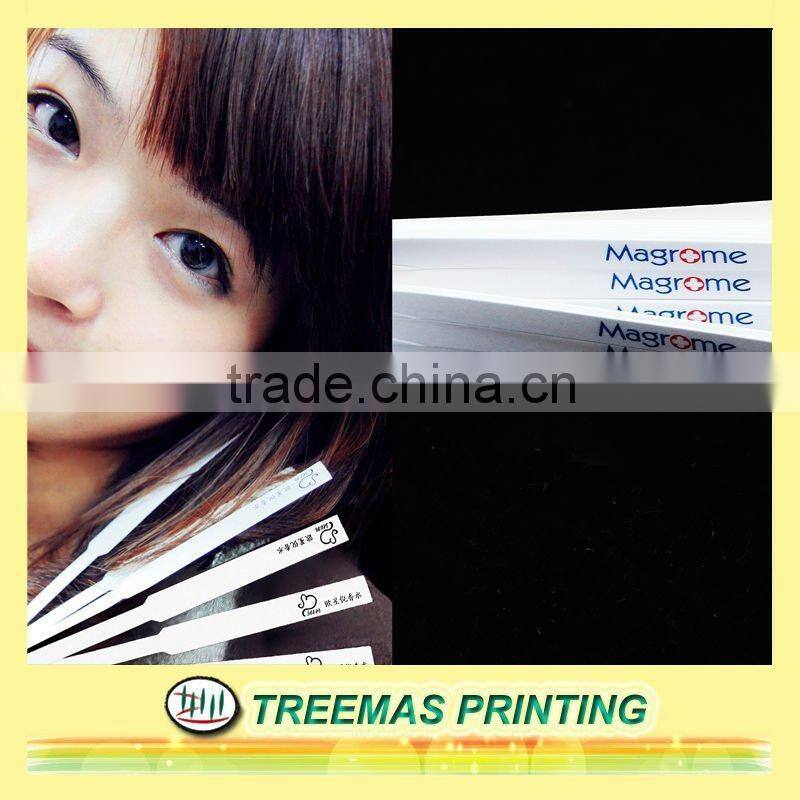 Custom shape fragrance blotter perfume paper strip tester