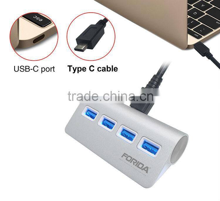 USB 3.1 Hubs, USB C hub, usb Type-C USB 3.0 +3 Ports 2.0 HUBS , USB-C hub