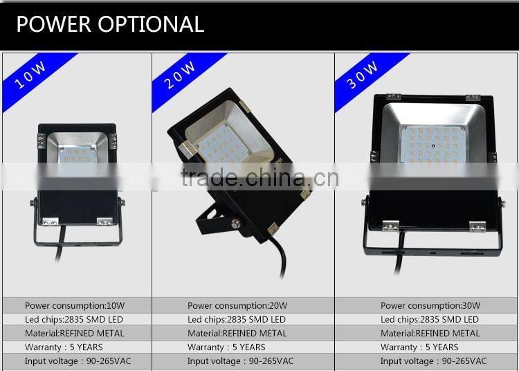 High quality waterproof warm white SMD LED Flood light 50 watt