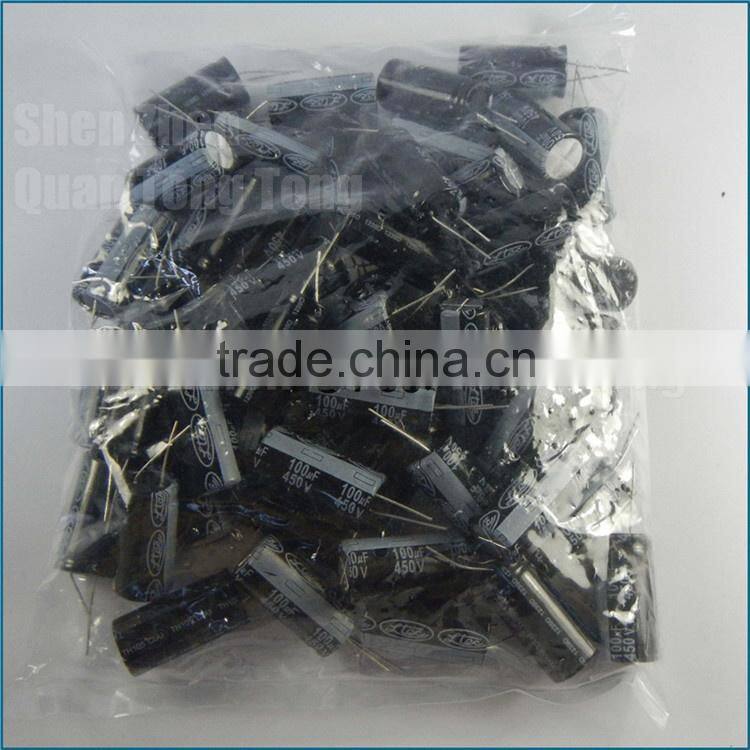 Capacitors 450V 100UF 18X37 NEW