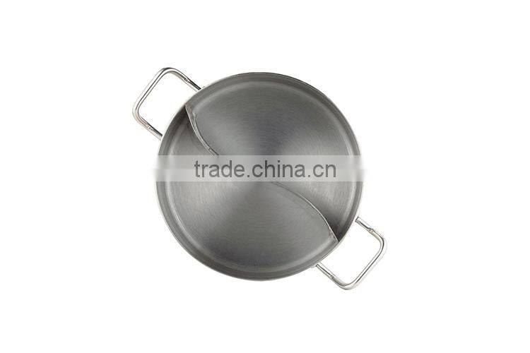 120L big size high quality rust resistance stainless steel commerical kitchen cooking pot with double-ply bottom 2015 best sale