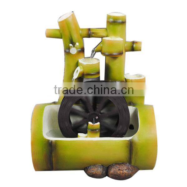 Large size Resin outdoor fountains in jar shape