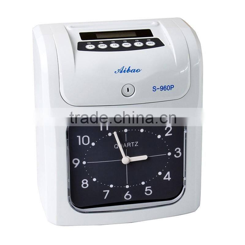 time sheet punch attendance machine
