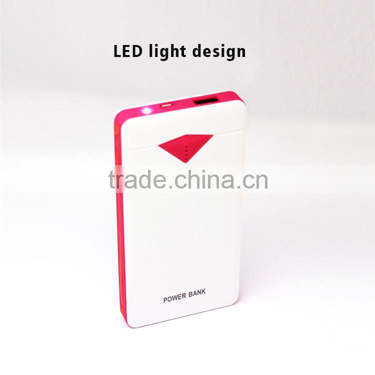 2016 New design universal smart usb 8000mah universal battery charger