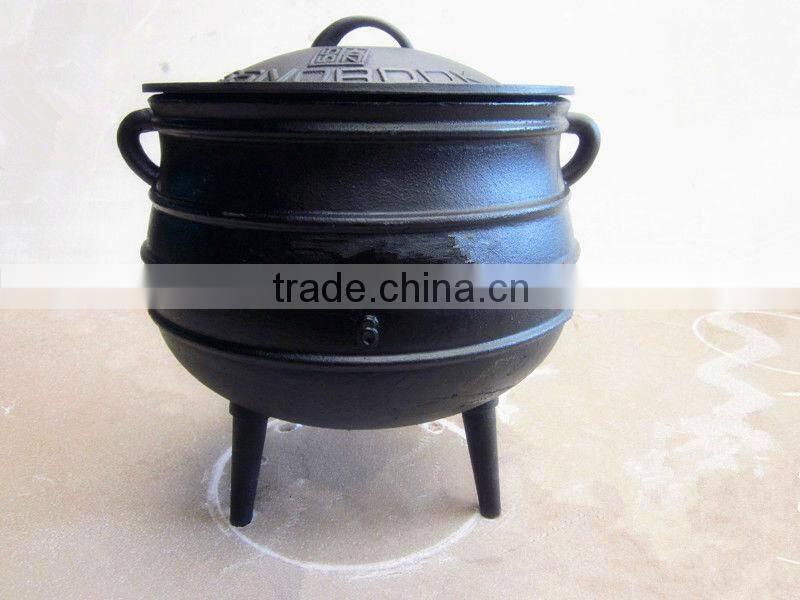 3 legs potjie pot cast iron