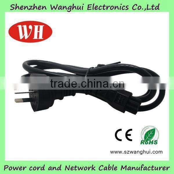 SAA certified 3 prong electrical plug Australian female power cord