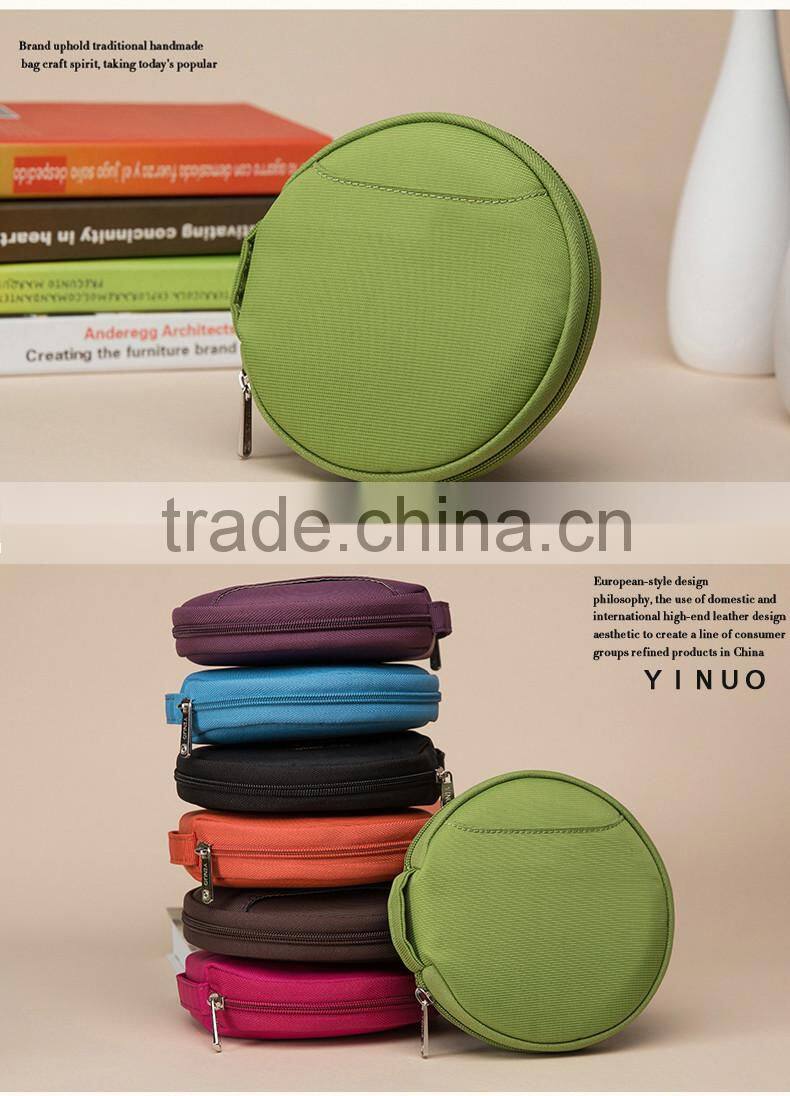 car CD storage case with zipper oxford cloth CD bag