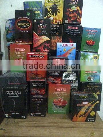 100% Indonesia Coconut Charcoal for Shisha BBQ Cheap Price