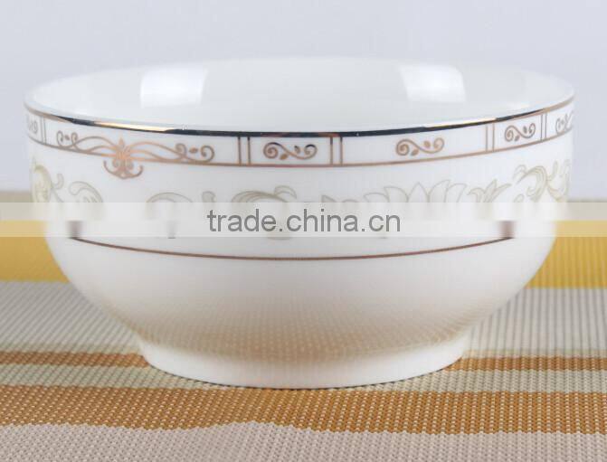 Ukraine dinnerware set,ceramic soup bowl,hongshun porcelain Korea bowl
