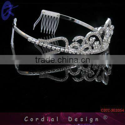 Wedding Hair Jewelery Headware Crystal Tiara Crown