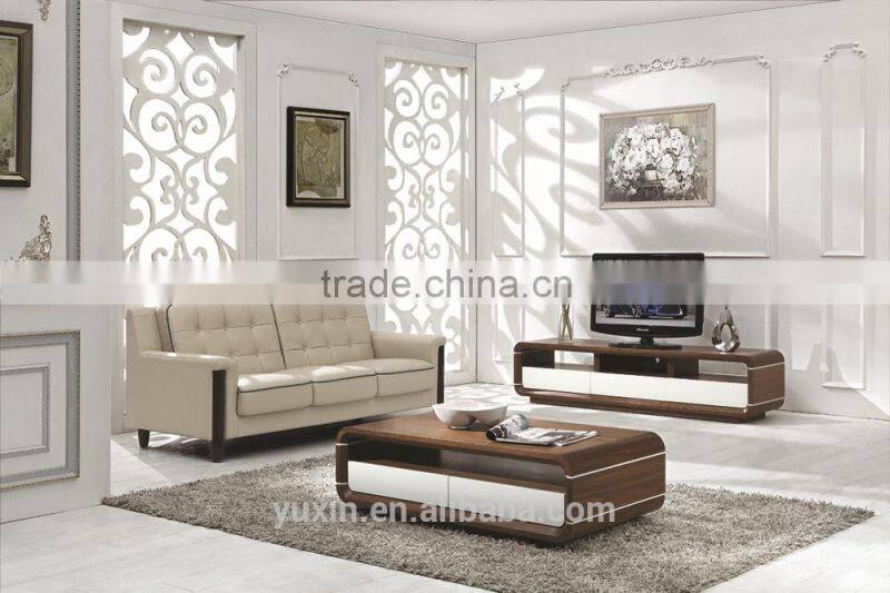 hot sale latest design tv stands wooden furniture from china