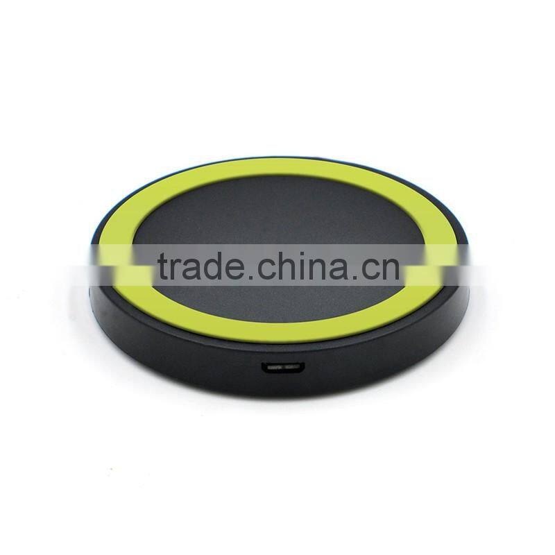 High Quality Cell Phone Mini Qi Mobile Wireless Charger,Portable Charger Wireless Charger For Samsung Qi Standard Mobile