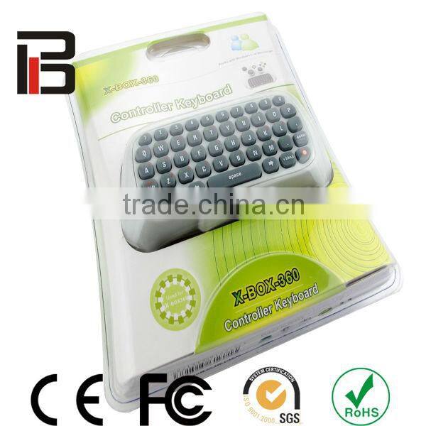Manufacture in sz for xbox360 wireless controller chatpad
