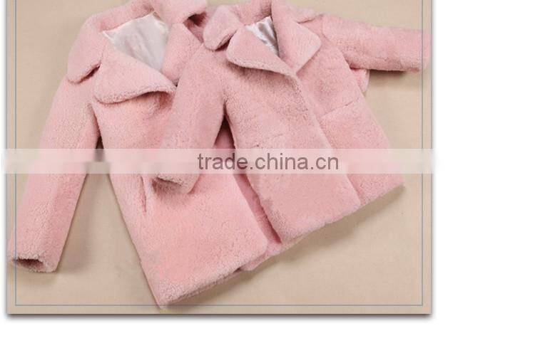 long coat for girl, faux fur coat for kids