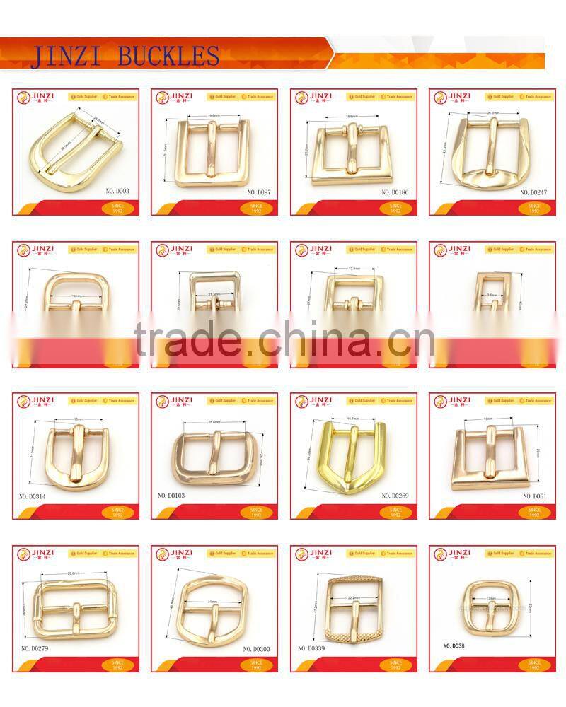 High quality customized men's strap metal pin belt buckle