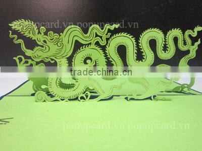 I love you 3d greeting pop up card