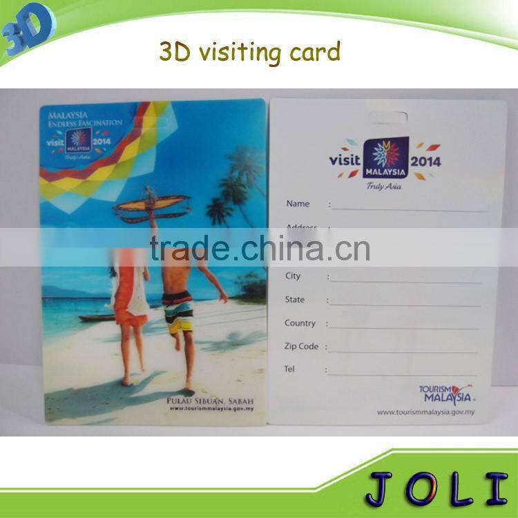 free sample china wholesale fashion plastic	3d lenticular sheet formal invitation card