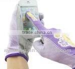 childrens girls boys leather wool touch screen glove